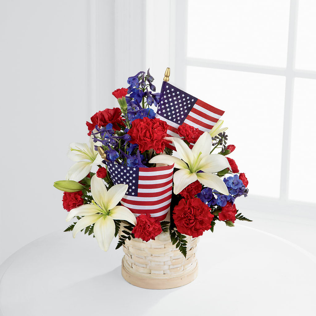 American Glory Bouquet – BETTY'S FLOWERS AND GIFTS, Watsonville CA