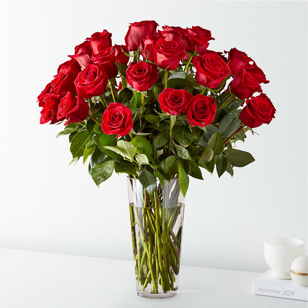 Long Stem Red Rose Bouquet – BETTY'S FLOWERS AND GIFTS, Watsonville CA