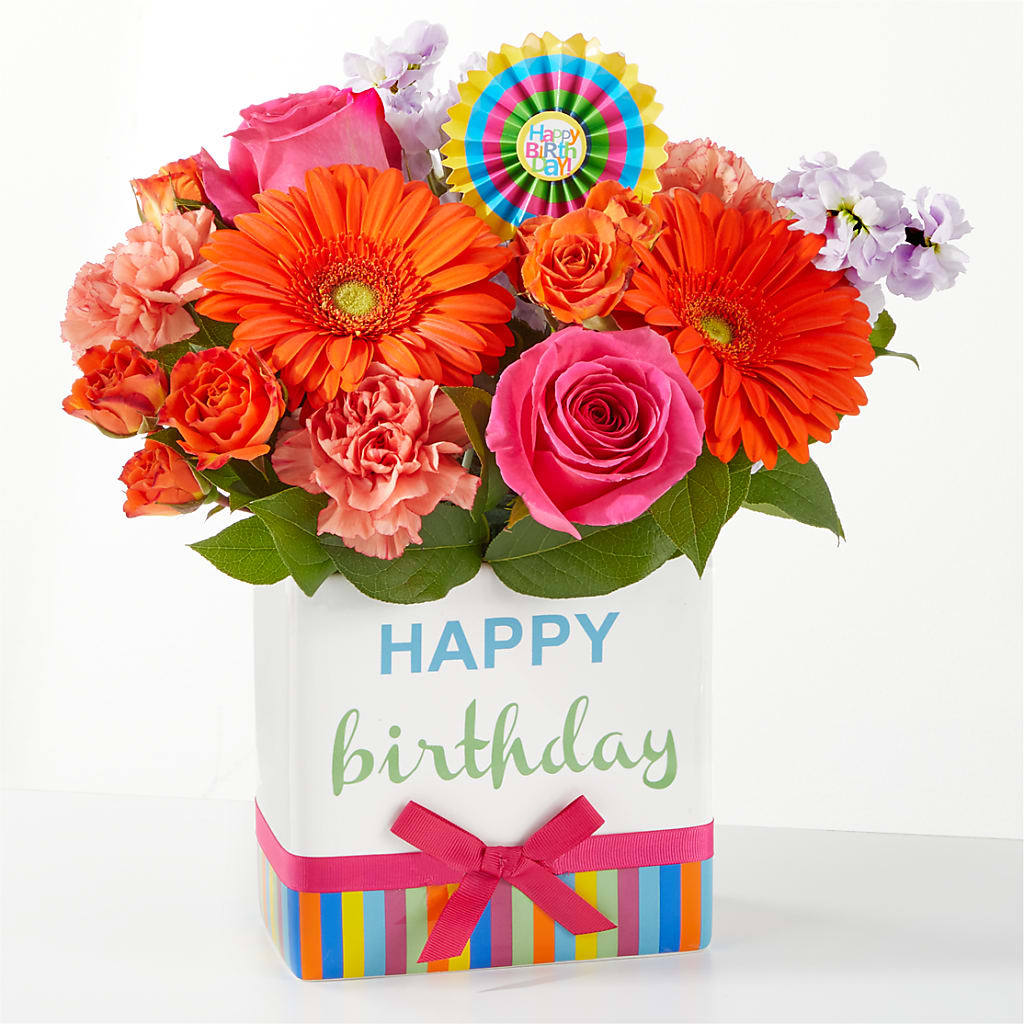 Birthday Surprise Bouquet – BETTY'S FLOWERS AND GIFTS, Watsonville CA