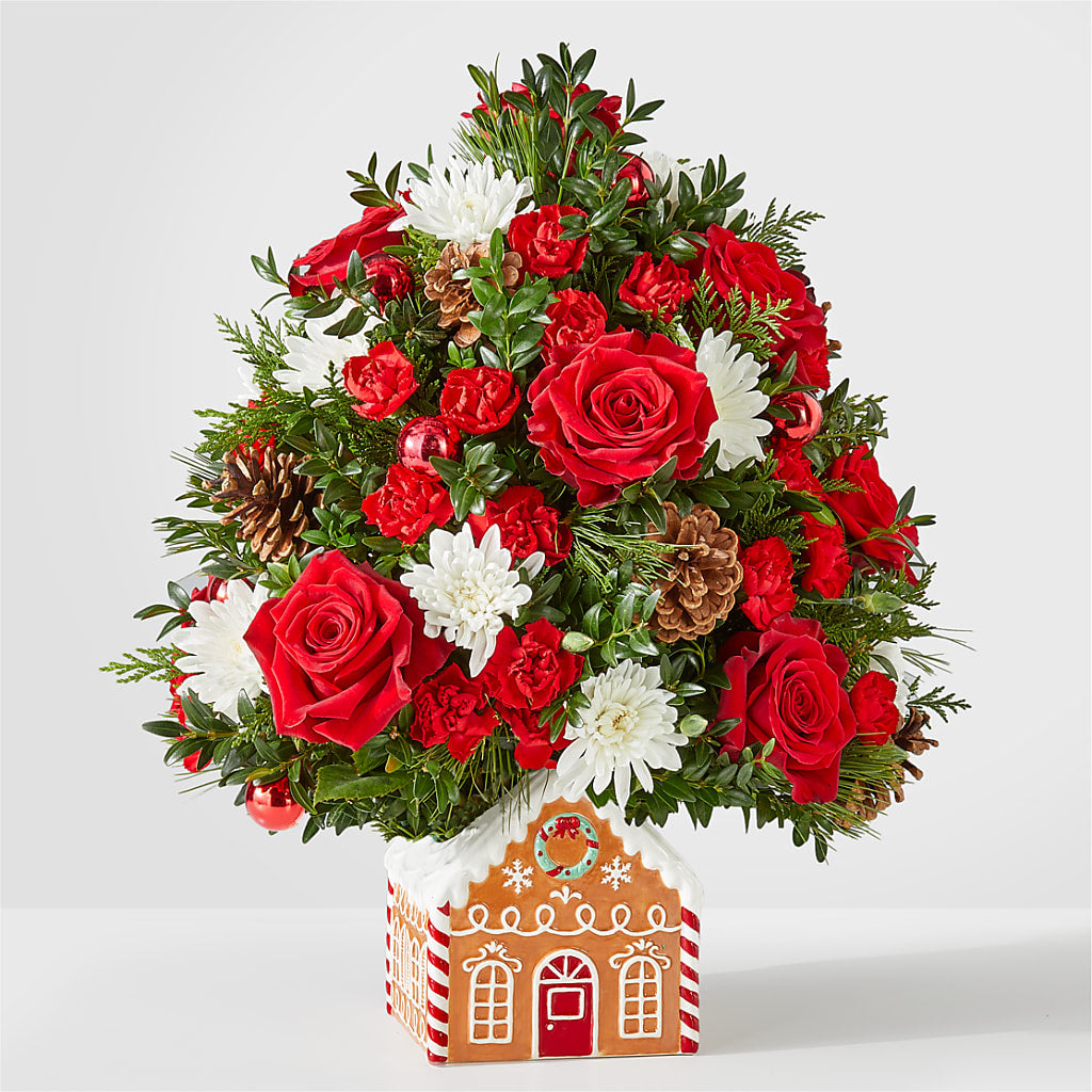 Spiced Gingerbread Tree – BETTY'S FLOWERS AND GIFTS, Watsonville CA