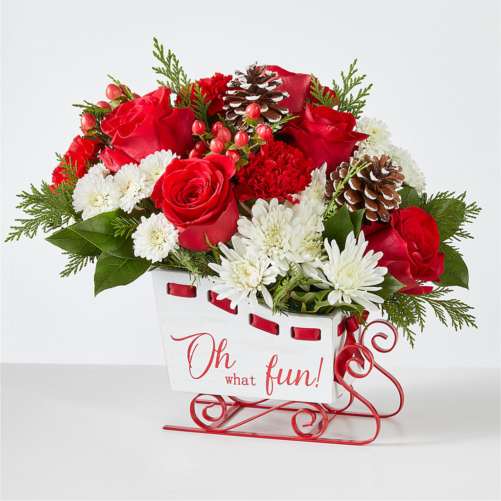 Sleigh Bells Bouquet – BETTY'S FLOWERS AND GIFTS, Watsonville CA