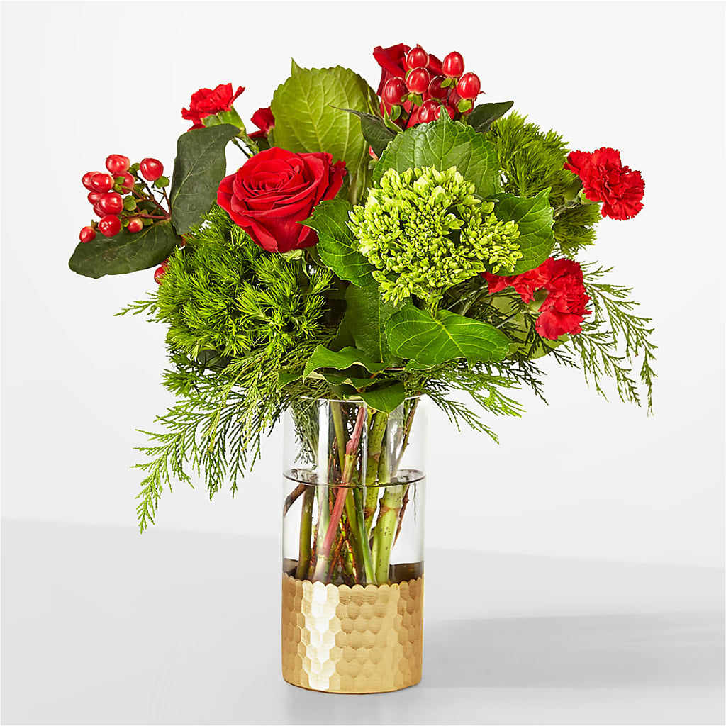 Plaid Throw Bouquet – BETTY'S FLOWERS AND GIFTS, Watsonville CA