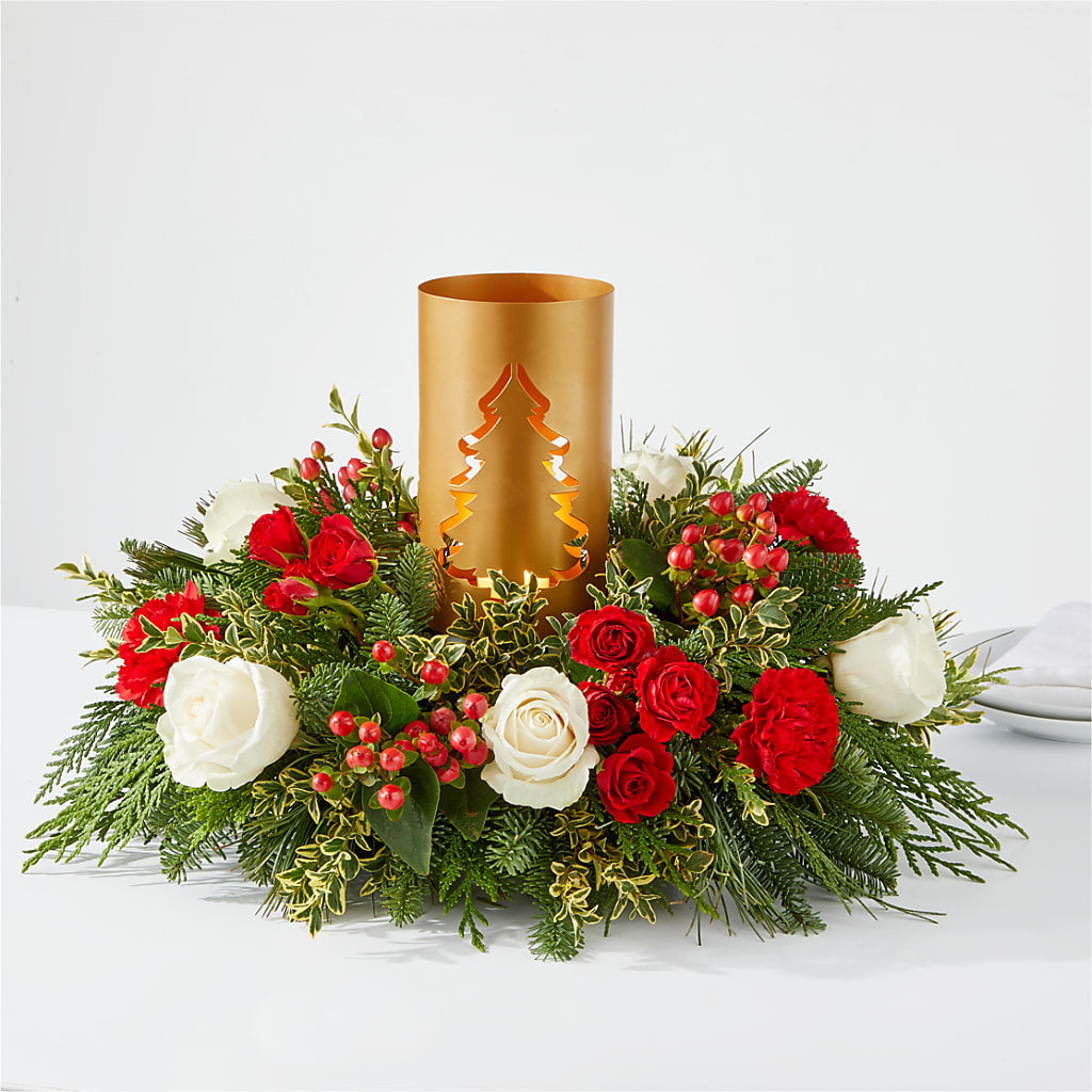 December Dreams Centerpiece – BETTY'S FLOWERS AND GIFTS, Watsonville CA