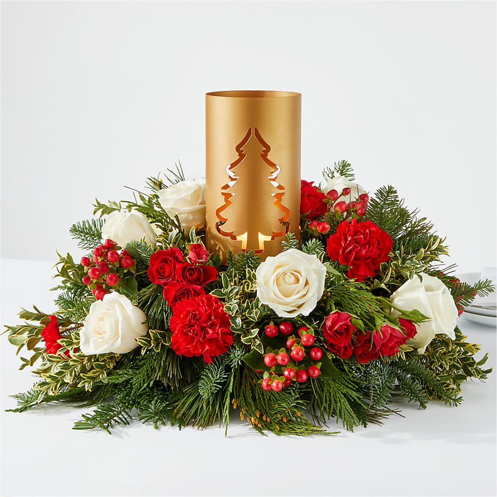 December Dreams Centerpiece – BETTY'S FLOWERS AND GIFTS, Watsonville CA