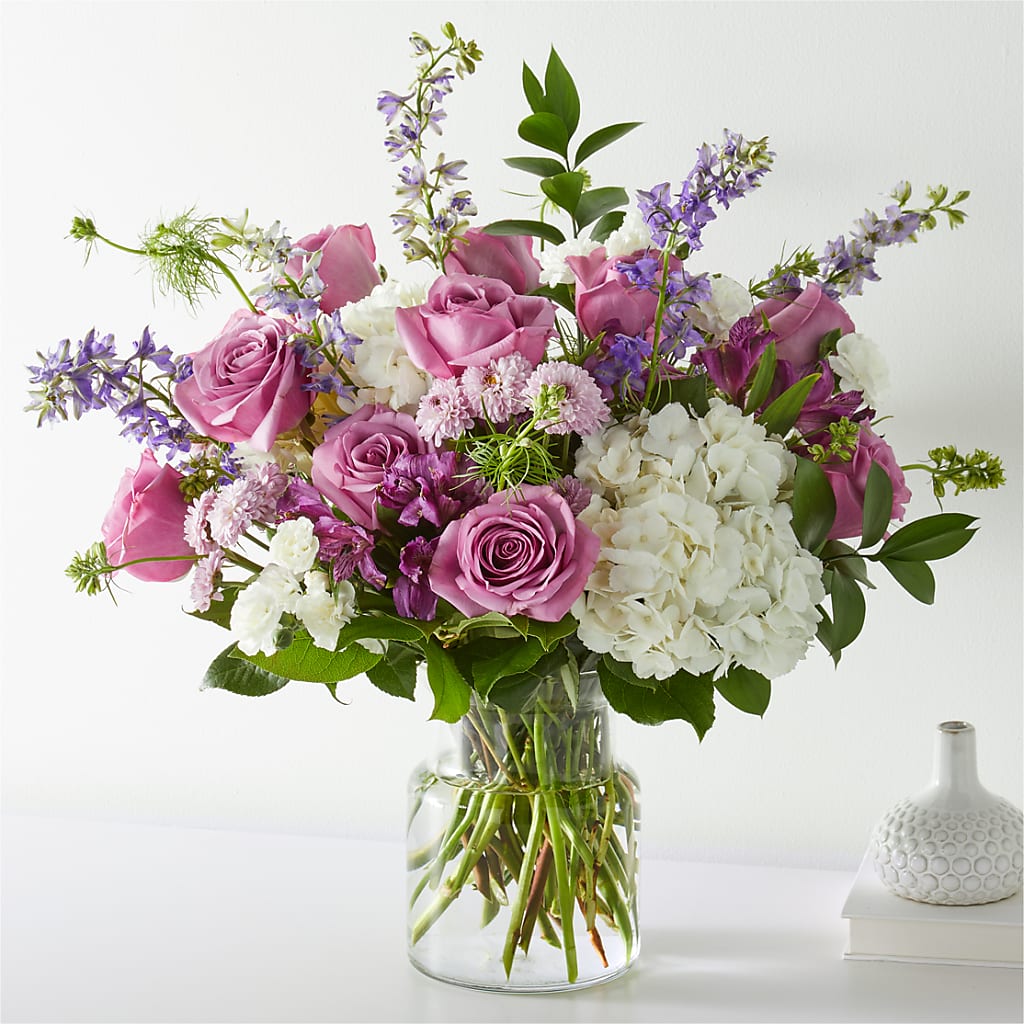 Violet Caress Bouquet – BETTY'S FLOWERS AND GIFTS, Watsonville CA