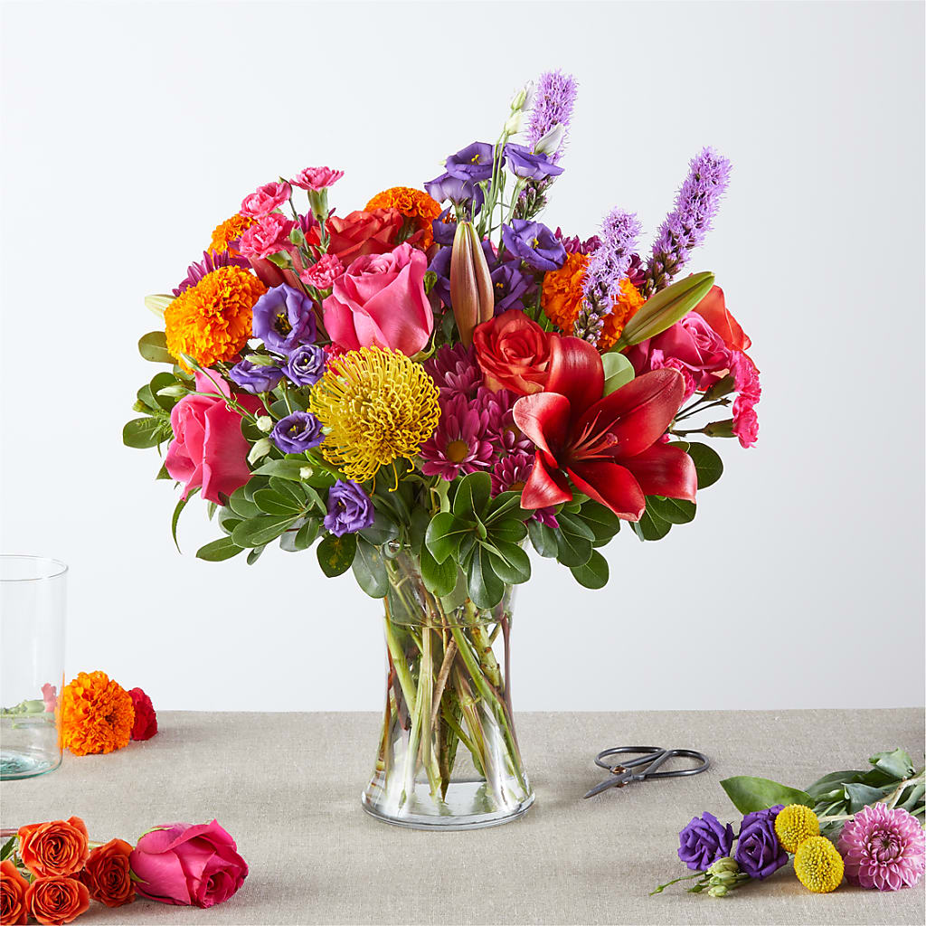 Feast of Color – A Florist Original – BETTY'S FLOWERS AND GIFTS, Watsonville CA