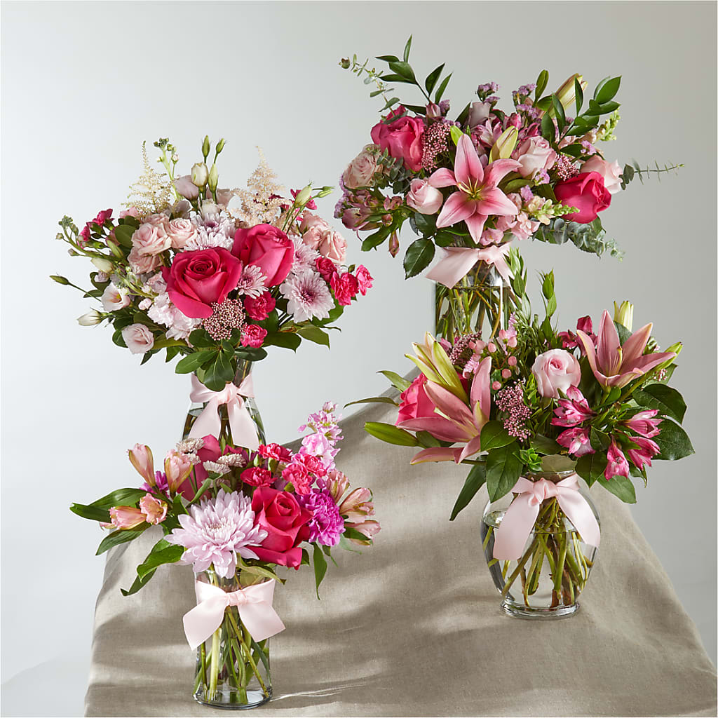 Pink Ribbon - A Florist Original – BETTY'S FLOWERS AND GIFTS, Watsonville CA