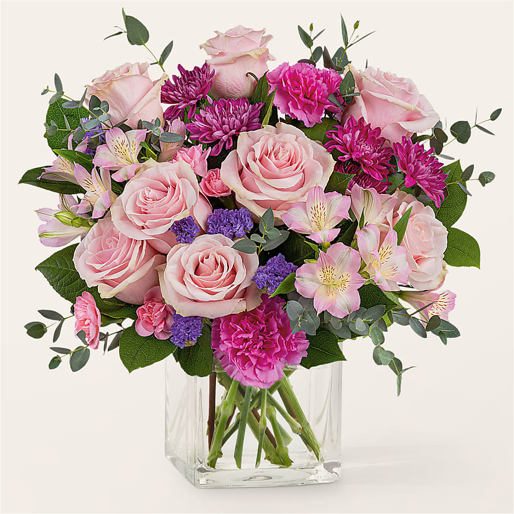 Rosy Radiance Bouquet – BETTY'S FLOWERS AND GIFTS, Watsonville CA