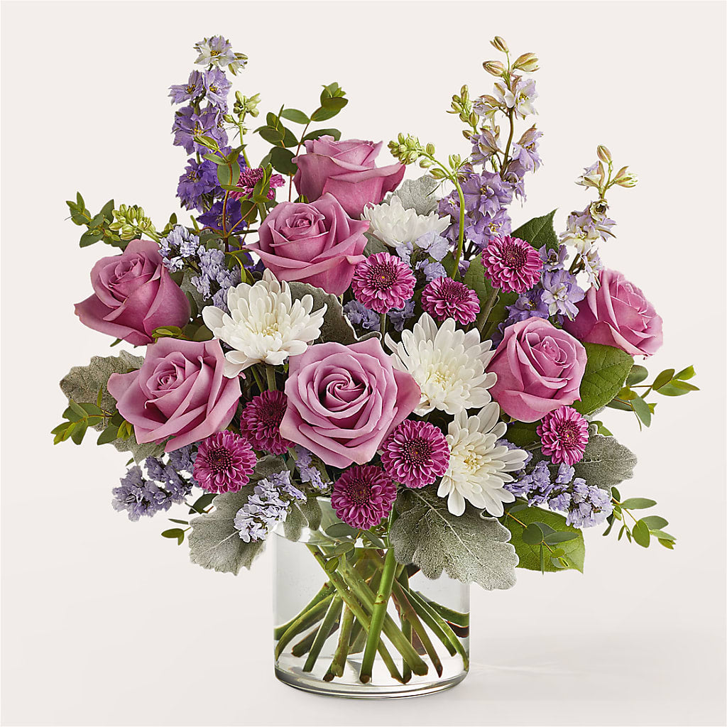 Violet Frost Bouquet – BETTY'S FLOWERS AND GIFTS, Watsonville CA
