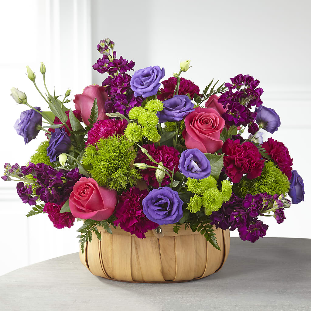 Serene Sanctuary Basket – BETTY'S FLOWERS AND GIFTS, Watsonville CA