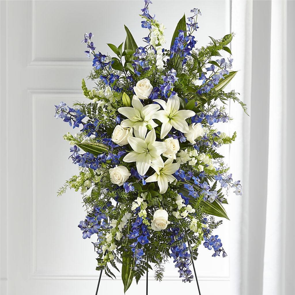 Faithful Friend Standing Spray – BETTY'S FLOWERS AND GIFTS, Watsonville CA