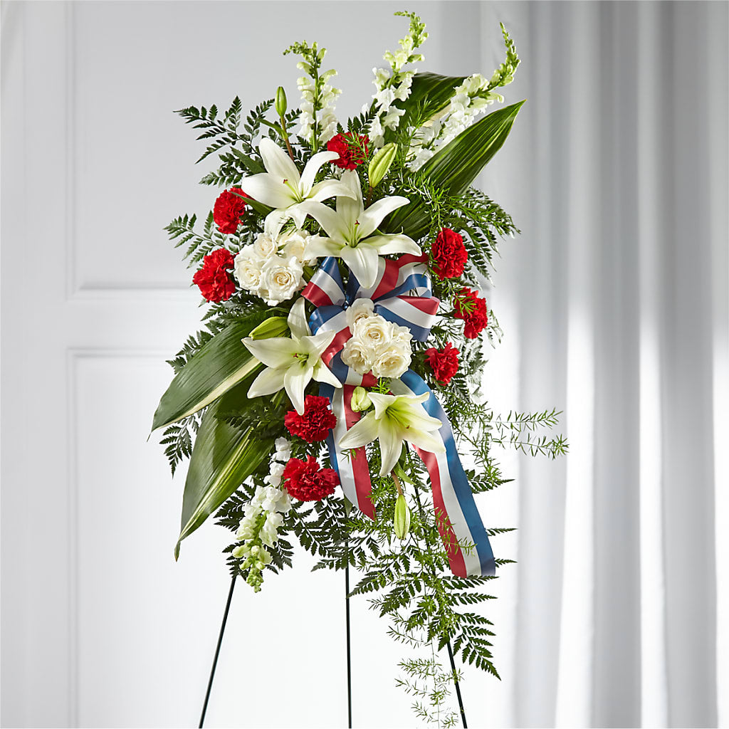 Stars of Life Standing Spray – BETTY'S FLOWERS AND GIFTS, Watsonville CA