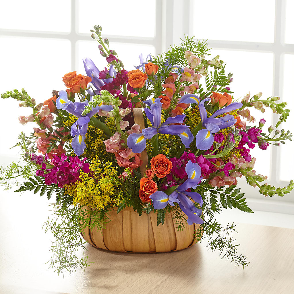 Garden of Life Basket – BETTY'S FLOWERS AND GIFTS, Watsonville CA