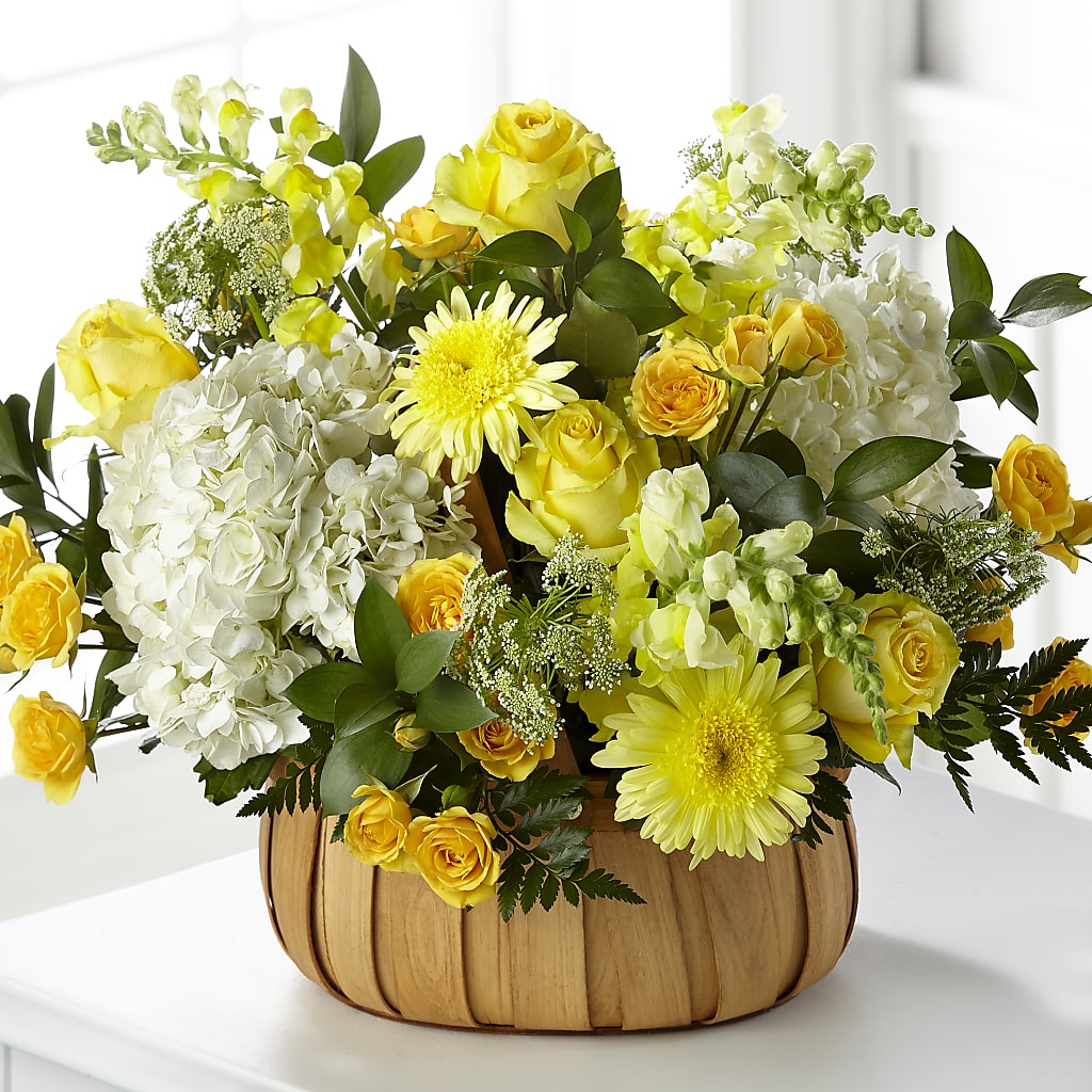Rustic Remembrance Basket – BETTY'S FLOWERS AND GIFTS, Watsonville CA