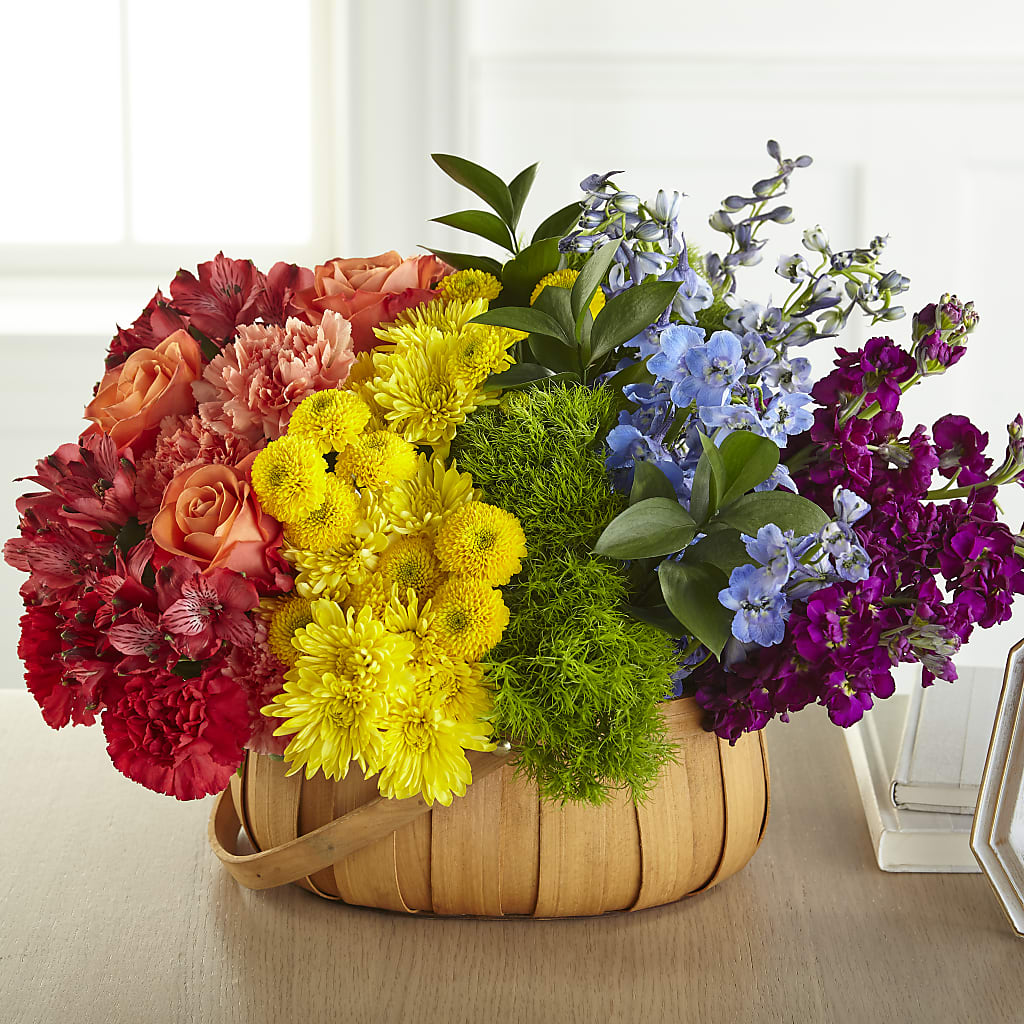 Prideful Basket – BETTY'S FLOWERS AND GIFTS, Watsonville CA