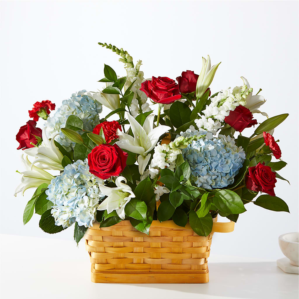 Greater Glory Basket – BETTY'S FLOWERS AND GIFTS, Watsonville CA