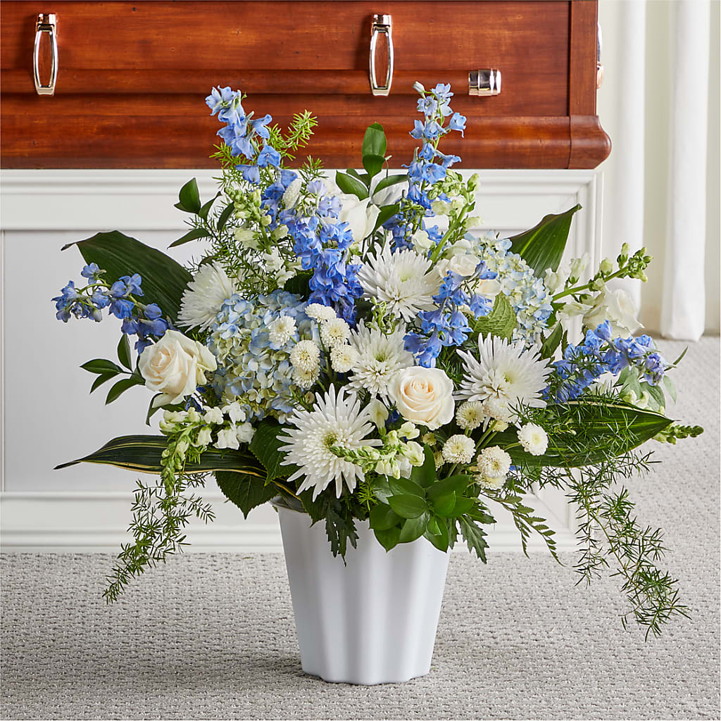 Everlasting Memories Floor Basket – BETTY'S FLOWERS AND GIFTS, Watsonville CA
