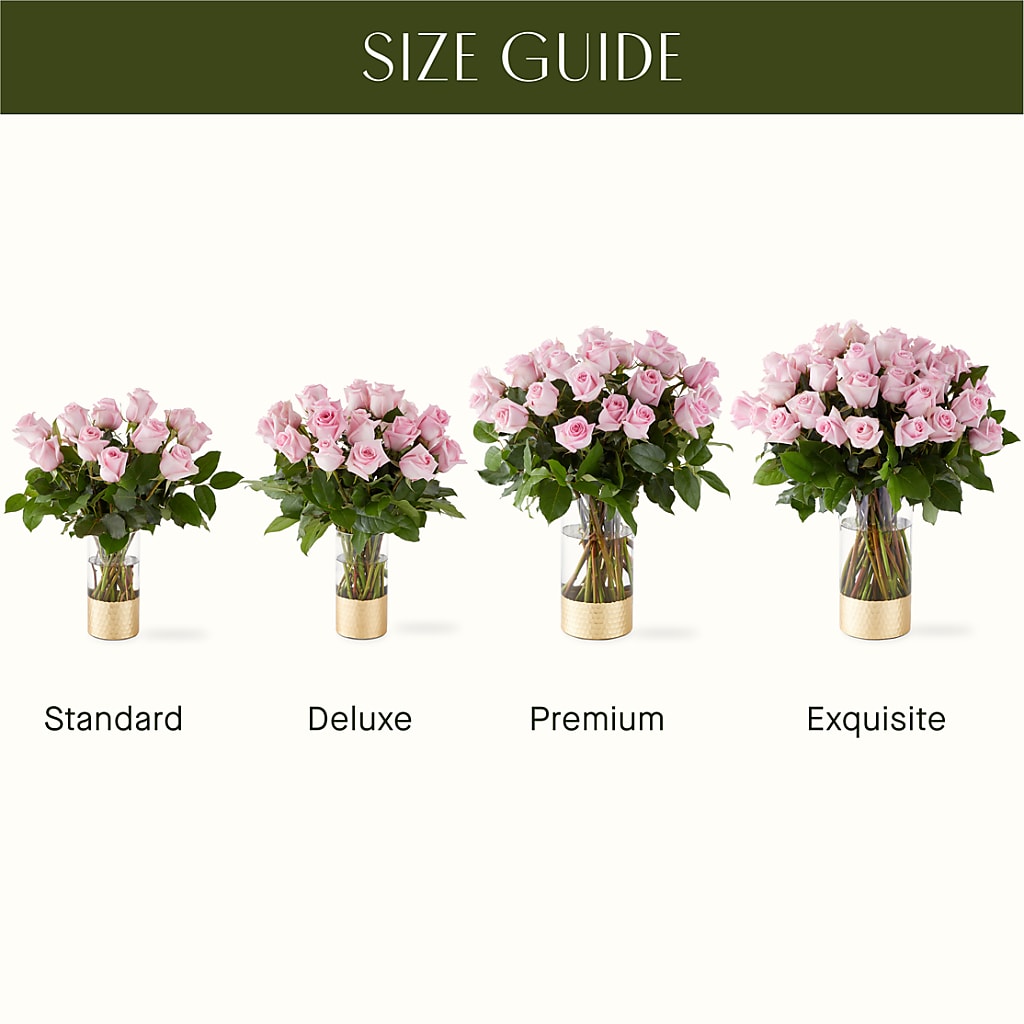 Picture Perfect Pink Rose Bouquet – BETTY'S FLOWERS AND GIFTS, Watsonville CA