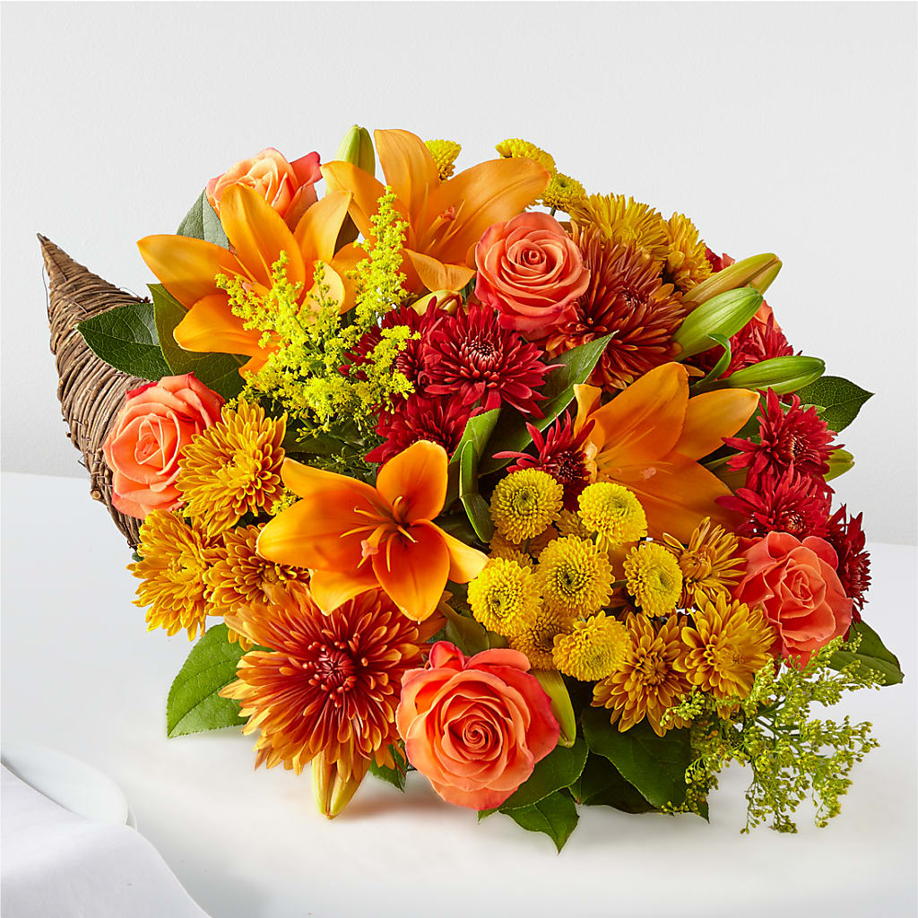 Feast of Color Cornucopia – BETTY'S FLOWERS AND GIFTS, Watsonville CA
