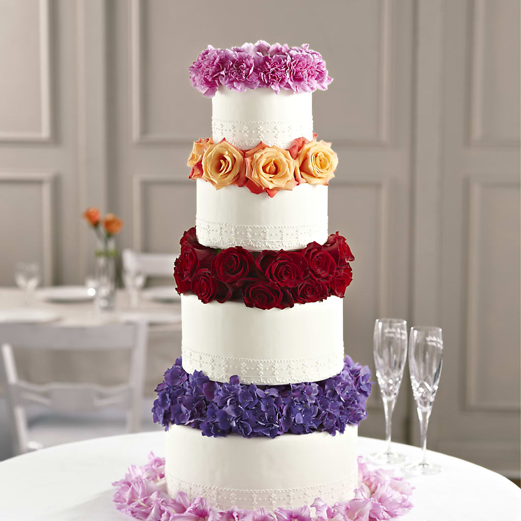Infinite Love Cake Décor – BETTY'S FLOWERS AND GIFTS, Watsonville CA