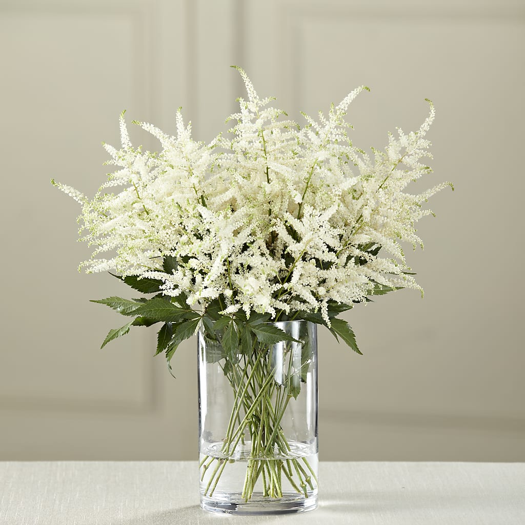 White Astilbe Bouquet – BETTY'S FLOWERS AND GIFTS, Watsonville CA