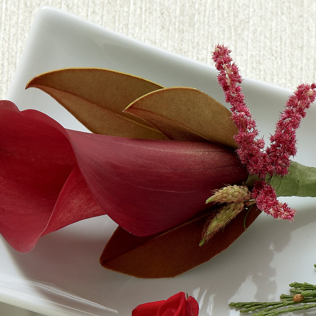 Red Calla Boutonniere – BETTY'S FLOWERS AND GIFTS, Watsonville CA