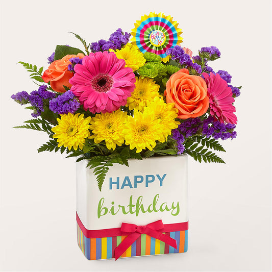 Birthday Brights Bouquet – BETTY'S FLOWERS AND GIFTS, Watsonville CA
