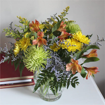 Marmalade Skies Bouquet – BETTY'S FLOWERS AND GIFTS, Watsonville CA