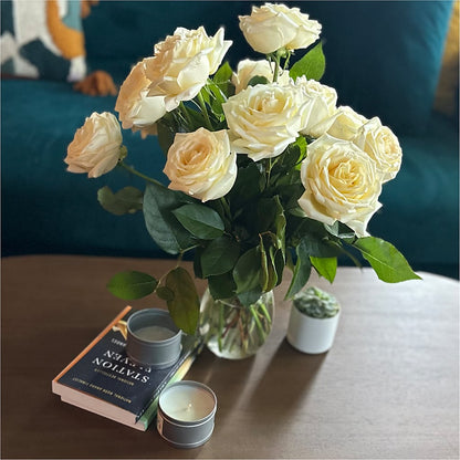 Long Stem Yellow Rose Bouquet – BETTY'S FLOWERS AND GIFTS, Watsonville CA