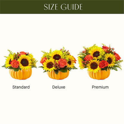 Pick of the Patch Pumpkin Bouquet – BETTY'S FLOWERS AND GIFTS, Watsonville CA