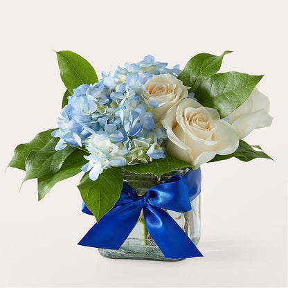 Sky Blue Delight Bouquet – BETTY'S FLOWERS AND GIFTS, Watsonville CA