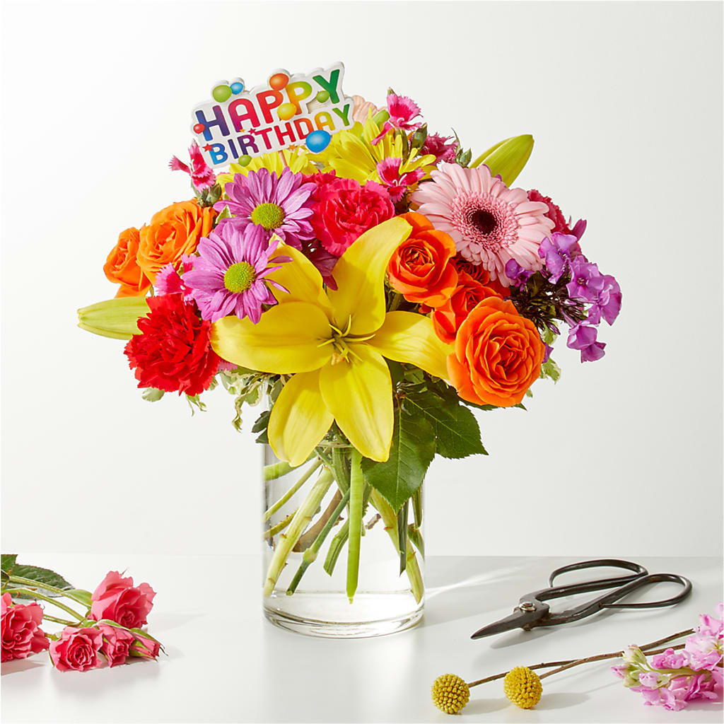 Cue the Confetti - A Florist Original – BETTY'S FLOWERS AND GIFTS, Watsonville CA