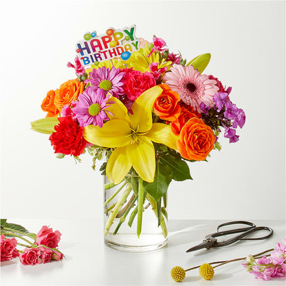 Cue the Confetti - A Florist Original – BETTY'S FLOWERS AND GIFTS, Watsonville CA