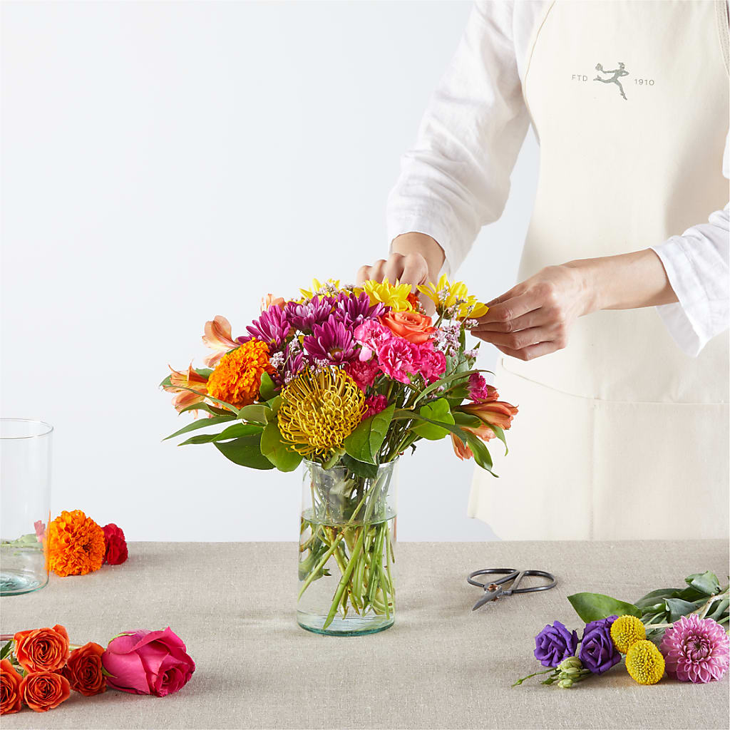 Feast of Color – A Florist Original – BETTY'S FLOWERS AND GIFTS, Watsonville CA