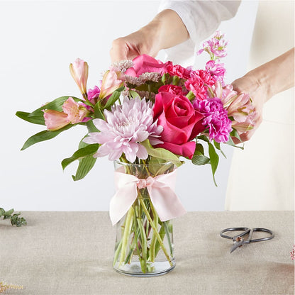 Pink Ribbon - A Florist Original – BETTY'S FLOWERS AND GIFTS, Watsonville CA