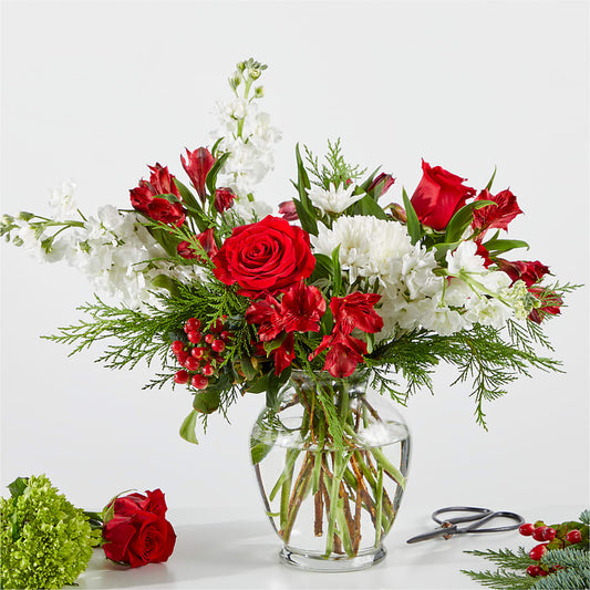 Merry Moment Bouquet – A Florist Original – BETTY'S FLOWERS AND GIFTS, Watsonville CA