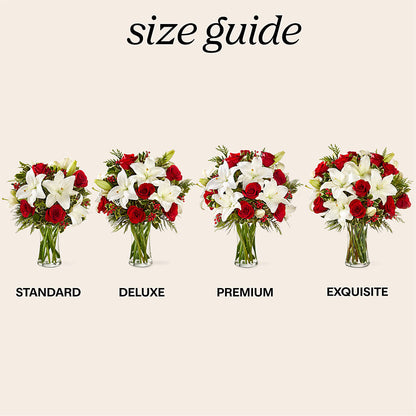 Sparkling Snowflakes Bouquet – BETTY'S FLOWERS AND GIFTS, Watsonville CA