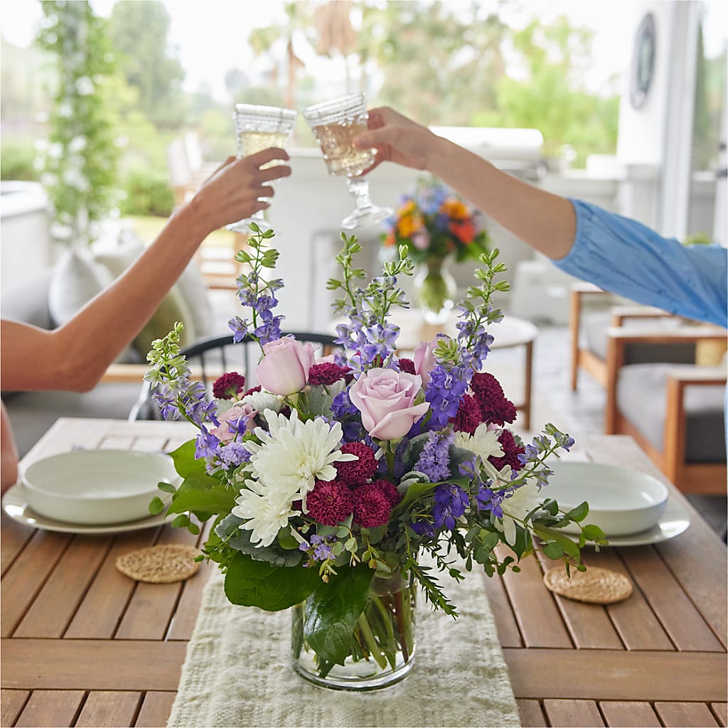 Violet Frost Bouquet – BETTY'S FLOWERS AND GIFTS, Watsonville CA