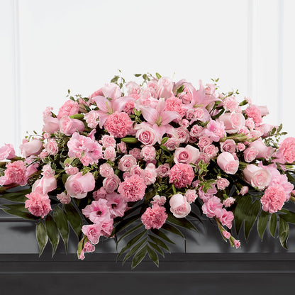 Garden of Comfort Casket Spray (Standard) – BETTY'S FLOWERS AND GIFTS, Watsonville CA