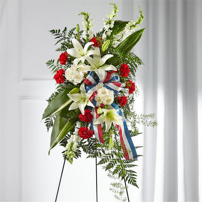 Stars of Life Standing Spray – BETTY'S FLOWERS AND GIFTS, Watsonville CA