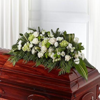 Hopeful Gesture Casket Spray – BETTY'S FLOWERS AND GIFTS, Watsonville CA