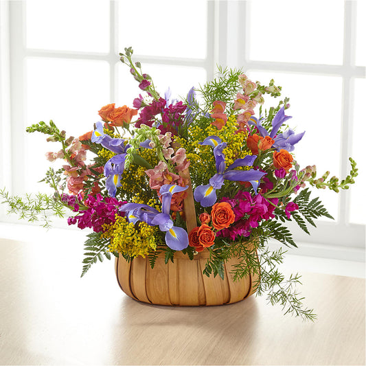 Garden of Life Basket – BETTY'S FLOWERS AND GIFTS, Watsonville CA