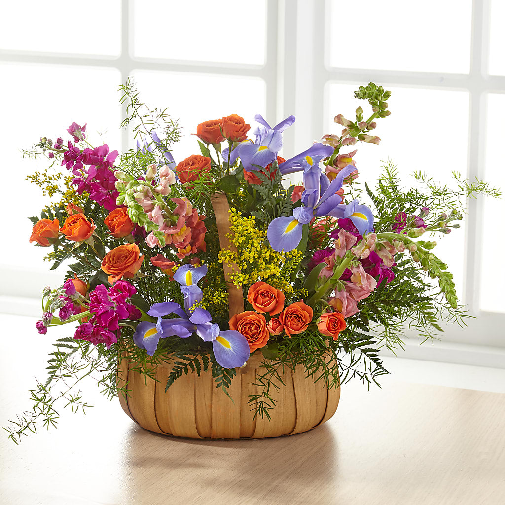 Garden of Life Basket – BETTY'S FLOWERS AND GIFTS, Watsonville CA