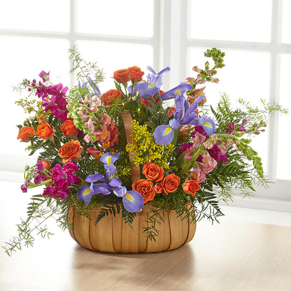 Garden of Life Basket – BETTY'S FLOWERS AND GIFTS, Watsonville CA