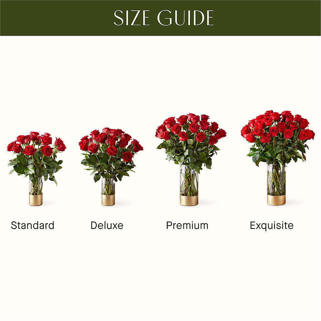 Classic Love Red Rose Bouquet – BETTY'S FLOWERS AND GIFTS, Watsonville CA
