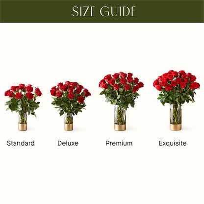 Classic Love Red Rose Bouquet – BETTY'S FLOWERS AND GIFTS, Watsonville CA