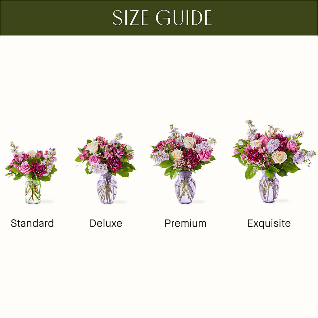 Amethyst Dreams Bouquet – BETTY'S FLOWERS AND GIFTS, Watsonville CA