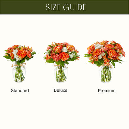 Apricot Glow Bouquet – BETTY'S FLOWERS AND GIFTS, Watsonville CA