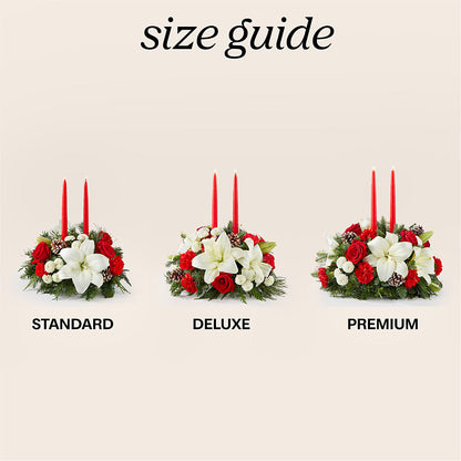 Seasonal Festivities Centerpiece – BETTY'S FLOWERS AND GIFTS, Watsonville CA