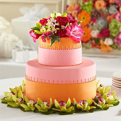 Sweet Citrus Cake Decor – BETTY'S FLOWERS AND GIFTS, Watsonville CA